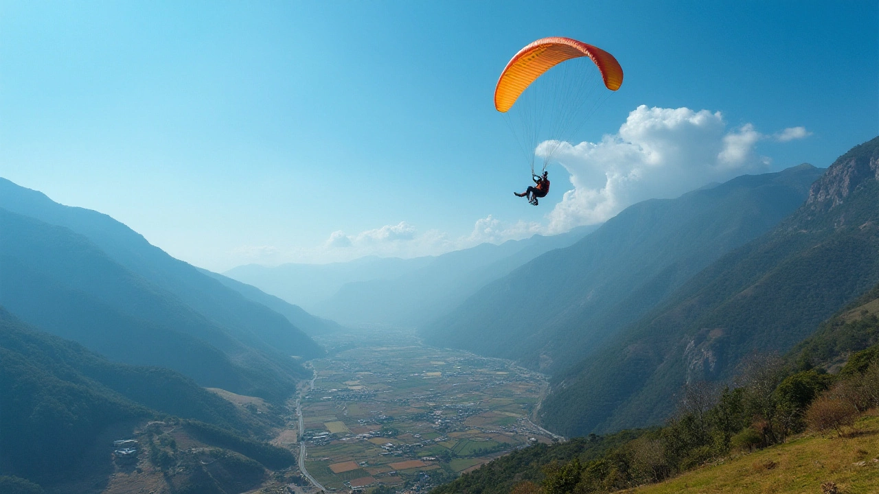 Paragliding in Himachal Pradesh