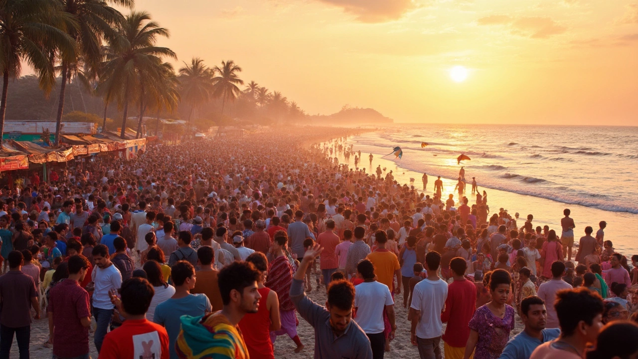 Most Crowded Sea Beach in India: Where the Buzz Never Ends