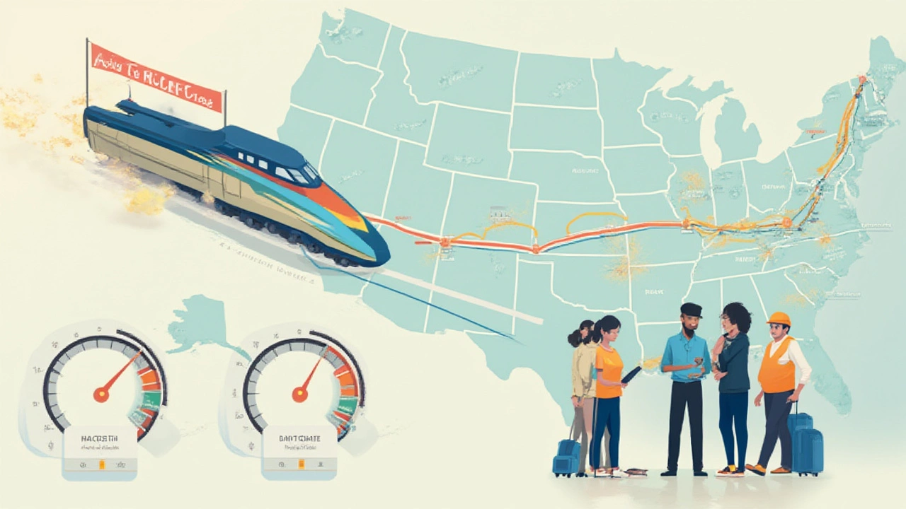How Would a Cross-Country Bullet Train Change Travel?