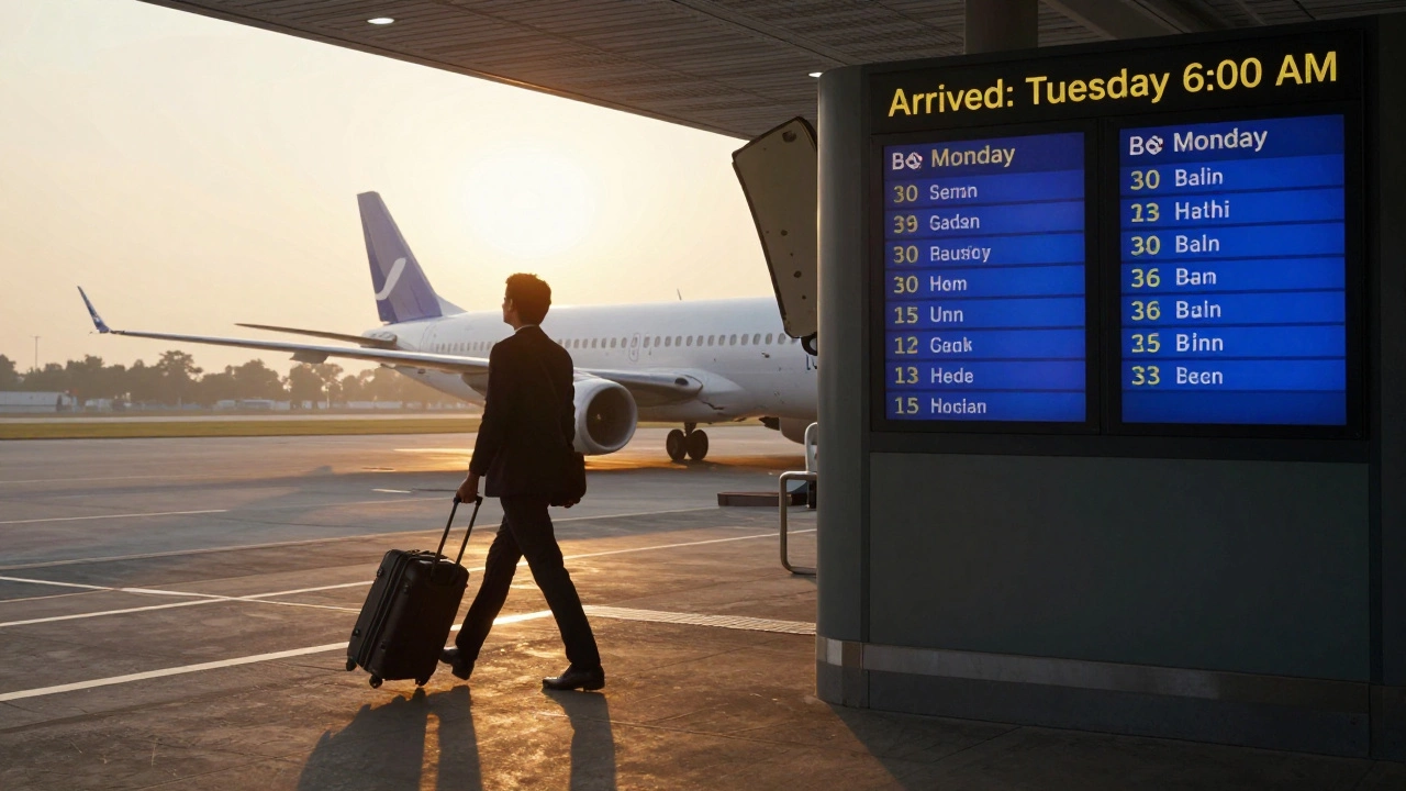 Do You Lose a Day Flying from the USA to India?