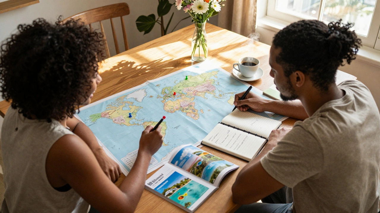 Who Plans the Honeymoon? Dividing Responsibilities for the Perfect Trip